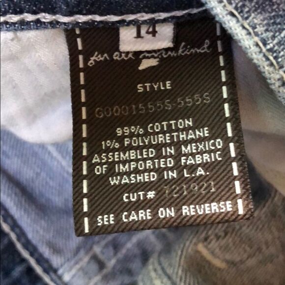7 For All Mankind Sophie‎ Jeans - Picture 8 of 9
